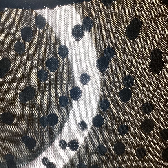 Bodysuit mesh polka dot long sleeve - Picture 8 of 12